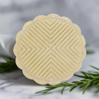 solid shampoo bar with hem seed oil and rosemary